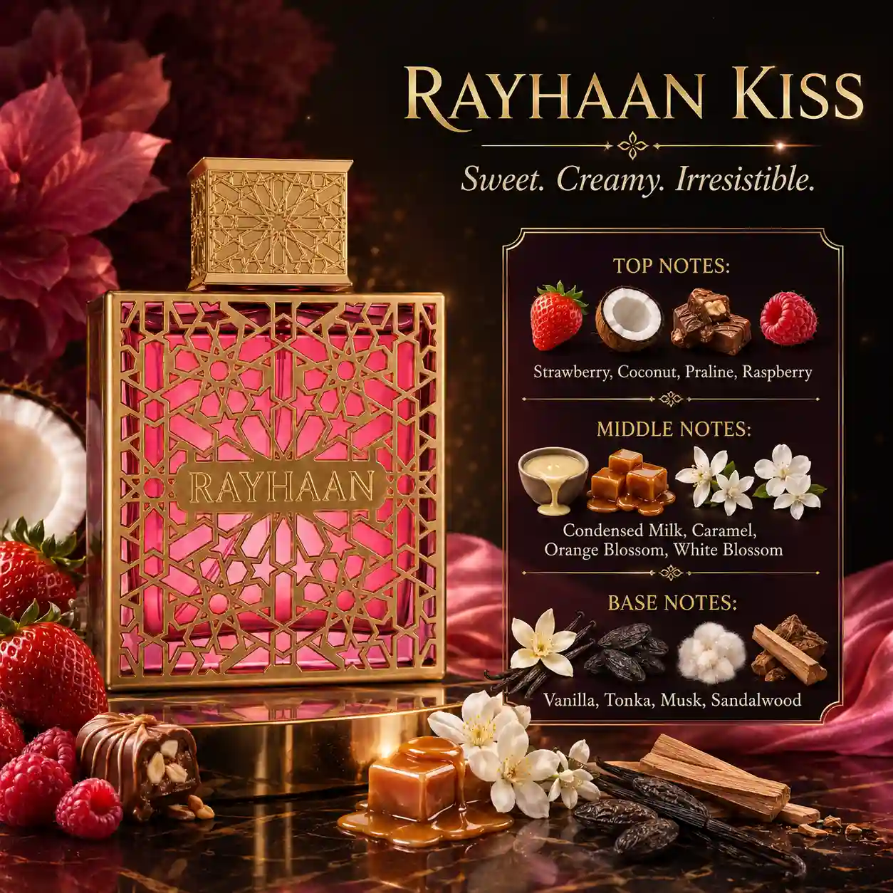 Rayhaan Kiss EDP 100ml image 3