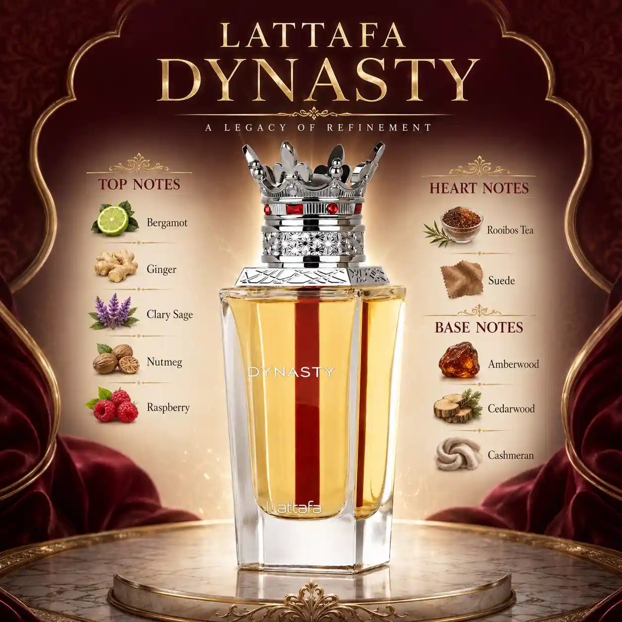 Lattafa Dynasty EDP 100ml image 3