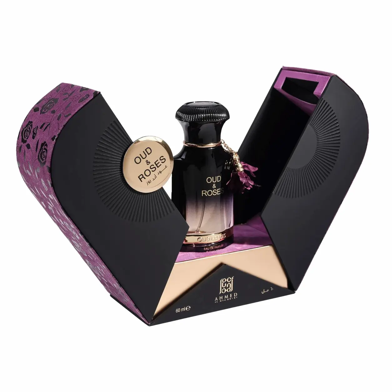 Ahmed Al Maghribi Oud & Roses EDP 60ml image 3